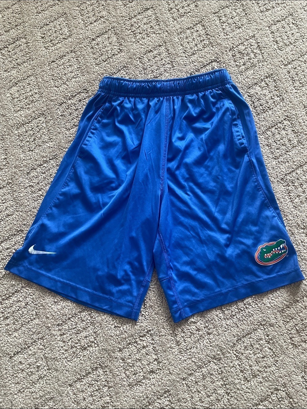 Nike Boy’s Royal Blue Athletic Shorts with Gators Patch